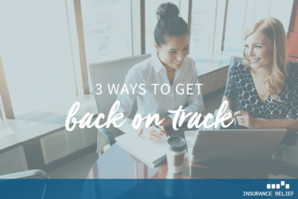 3 ways to get back on track
