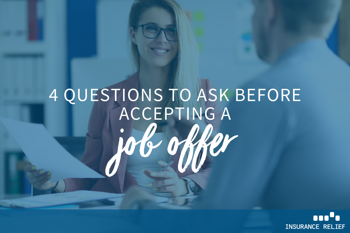 questions before taking a job