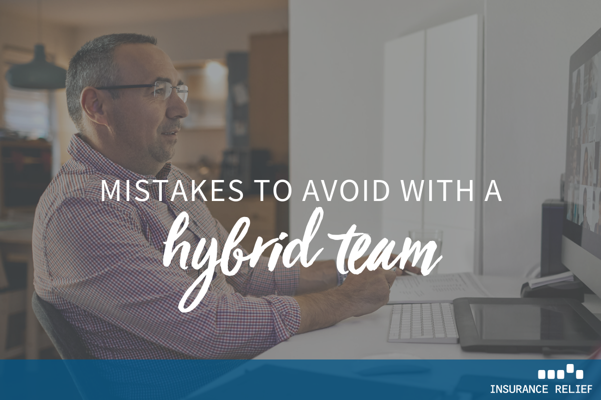 managing hybrid team