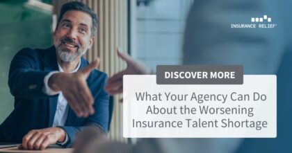 Insurance talent shortage affecting an agency hiring team